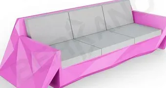Berkano Quaro с подушками 250_008_15 (фиолетовый/серый)