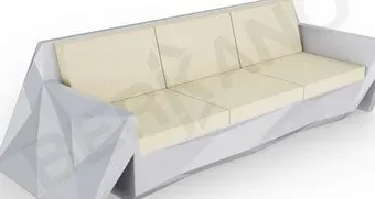 Berkano Quaro с подушками 250_008_21 (серый/бежевый)