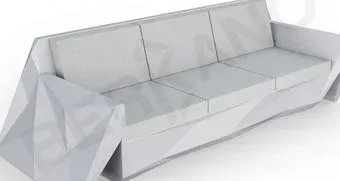 Berkano Quaro с подушками 250_008_21 (серый/серый)