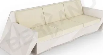 Berkano Quaro с подушками 250_008_13 (кофейный/бежевый)