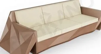 Berkano Quaro с подушками 250_008_36 (коричневый/бежевый)
