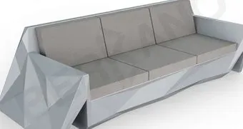 Berkano Quaro с подушками 250_008_14 (графитовый/графитовый)
