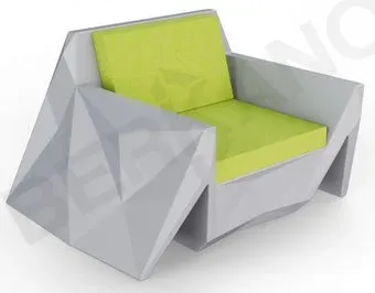 Berkano Quaro с подушками 230_030_21 (серый/зеленый)