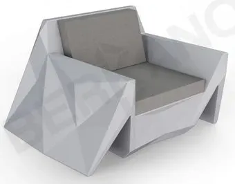 Berkano Quaro с подушками 230_030_21 (серый/графитовый)