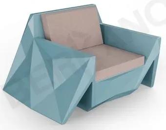 Berkano Quaro с подушками 230_030_20 (бирюзовый/кофейный)