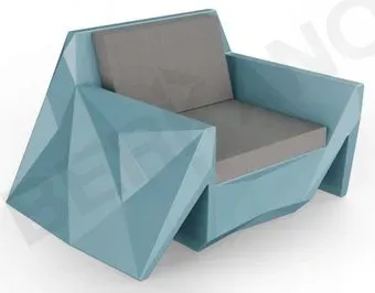 Berkano Quaro с подушками 230_030_20 (бирюзовый/графитовый)