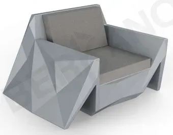 Berkano Quaro с подушками 230_030_14 (графитовый/графитовый)