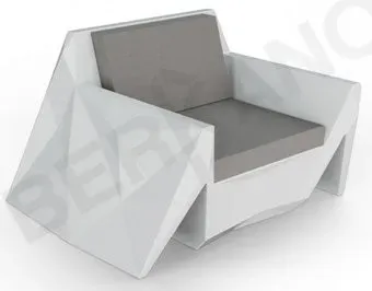 Berkano Quaro с подушками 230_030_03 (белый/графитовый)