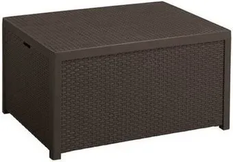 Keter Arica Rattan Storage Table 221043 (коричневый)