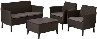 Keter Salemo 2-Sofa Set 253228 (коричневый)