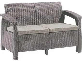Keter Corfu Love Seat 227644 (капучино)