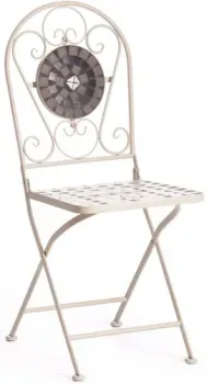 TetChair Secret de Maison Vicenza (белый/плитка калейдоскоп)