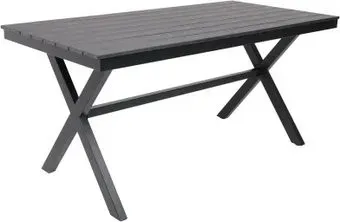 AksHome Florence 160x80x77 (сталь-черная/черный)