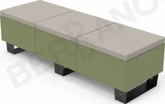 Berkano Brick 180 230_021_23_59 (темно-зеленый/светло-серый)