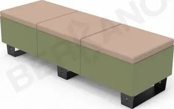 Berkano Brick 180 230_021_23_63 (темно-зеленый/toffee)