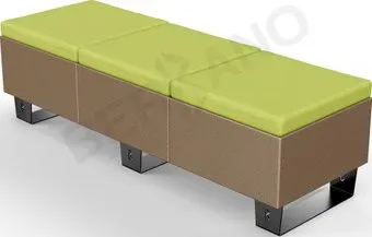 Berkano Brick 180 230_021_26_55 (коричневый гранит/зеленый)