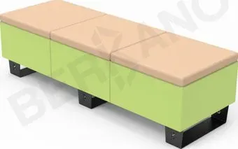 Berkano Brick 180 230_021_16_62 (зеленый/песочный)