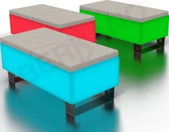 Berkano Brick 120 230_020_03_108_59 (белый/светло-серый, RGB E27 Умный дом)