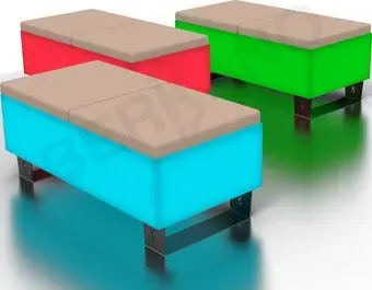 Berkano Brick 120 230_020_03_108_63 (белый/toffee, RGB E27 Умный дом)