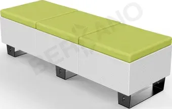 Berkano Brick 180 230_021_25_55 (белый гранит/зеленый)