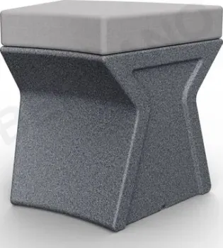 Berkano X-seat Arc S 230_024_24_51 (черный гранит/серый)