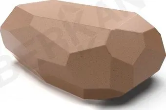 Berkano Skull 85 210_018_26 (коричневый гранит)