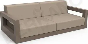 Berkano Quarter lounge с подушками 250_009_13_58 (кофейный/canvas)
