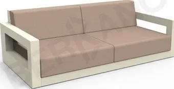 Berkano Quarter lounge с подушками 250_009_12_63 (бежевый/toffee)