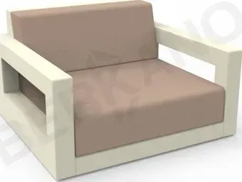 Berkano Quarter lounge с подушками 230_033_12_63 (бежевый/toffee)