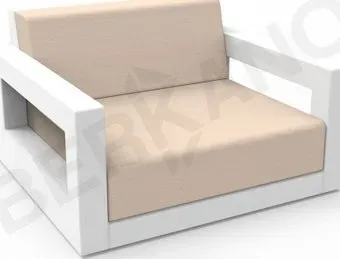 Berkano Quarter lounge с подушками 230_033_03_60 (белый/milk)