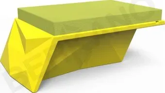 Berkano Quaro с подушками 230_042_43_55 (желтый/зеленый)