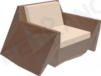 Berkano Quaro с подушками 230_030_36_60 (коричневый/milk)