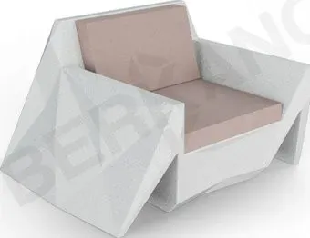 Berkano Quaro с подушками 230_030_25_54 (белый гранит/кофейный)