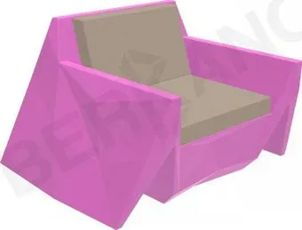 Berkano Quaro с подушками 230_030_15_58 (фиолетовый/canvas)