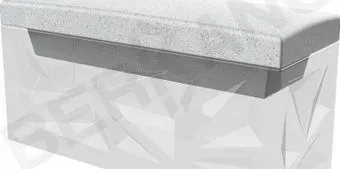 Berkano Icelandic Horizontal 260_008_25 (белый гранит)