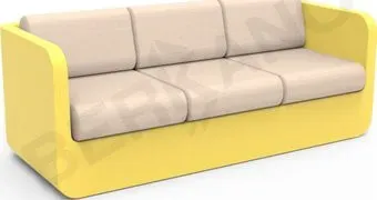 Berkano Grace с подушками 250_005_43_60 (желтый/milk)