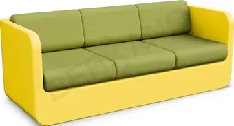 Berkano Grace с подушками 250_005_43_55 (желтый/зеленый)