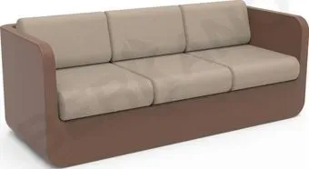 Berkano Grace с подушками 250_005_36_58 (коричневый/canvas)
