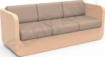Berkano Grace с подушками 250_005_27_63 (терракотовый/toffee)