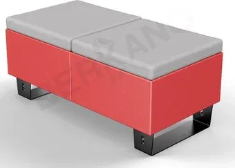 Berkano Brick 120 230_020_19 (красный/серый)