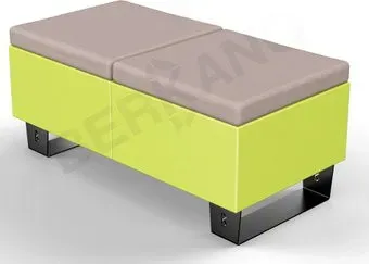 Berkano Brick 120 230_020_16 (зеленый/кофейный)