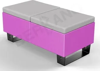Berkano Brick 120 230_020_15 (фиолетовый/серый)