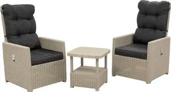 B:rattan Manchester Set 2 (серый)
