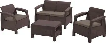Keter Corfu Set 223201 (коричневый)