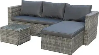 Garden Story Окланд GS004 (ротанг серый/серый)