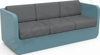 Berkano Grace с подушками 250_005_20_61 (бирюзовый/темно-серый)