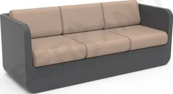 Berkano Grace с подушками 250_005_14_63 (графитовый/toffee)