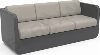 Berkano Grace с подушками 250_005_14_59 (графитовый/светло-серый)