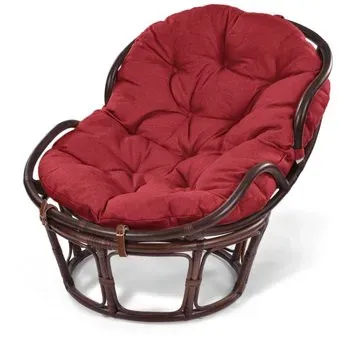 Мир Ротанга Papasan mini 23/03 (шоколад/красный)