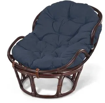 Мир Ротанга Papasan mini 23/03 (шоколад/синий)